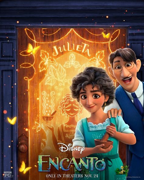 Disney’s Encanto on Instagram: “Open the door to the magic of Familia Madrigal. 🚪✨Experience Disney’s #Encanto, in theaters this Thanksgiving.” Julieta Madrigal, Disney Characters As Humans, Family Madrigal, Encanto Party, Familia Madrigal, Gif Disney, Disney Encanto, Walt Disney Animation Studios, Walt Disney Animation