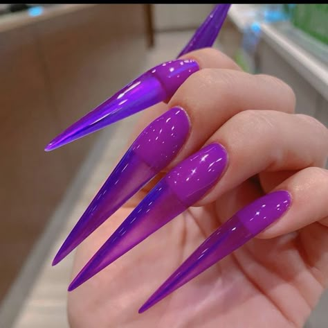 Jelly Stiletto Nails, Poly Gel Nails, Fye Nails, Nails Lips, Poly Gel, Gel Nails Diy, Kawaii Cosplay, Unique Acrylic Nails, Freaking Awesome