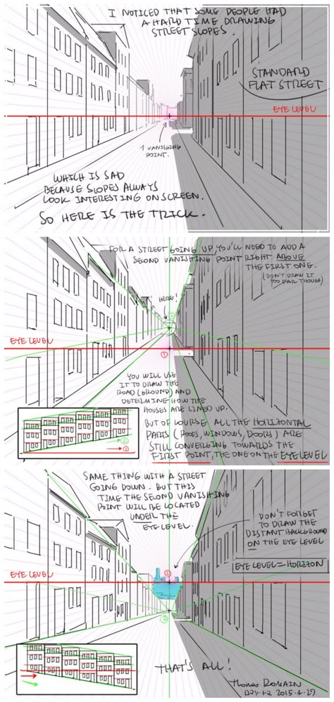 Losing Your Mind, Perspective Sketch, Comic Book Layout, Perspective Drawing Architecture, Perspective Drawing Lessons, Comic Tutorial, Art Basics, Perspective Art, Architecture Drawing Art