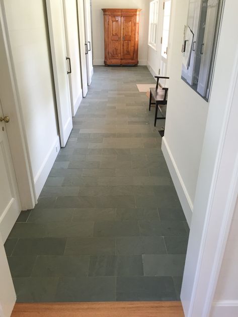 Slate Basement Floor, Slate Entryway Floor, Gray Slate Floor, Slate Tile Floor Kitchen, Green Slate Floor, Slate Foyer, Slate Bathroom Floor, Slate Floor Kitchen, Black Slate Floor