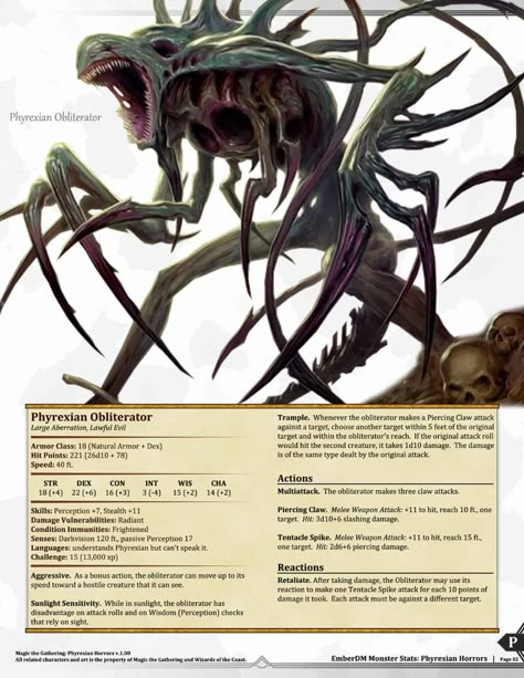 Creature Template, Guerriero Samurai, Dnd Stats, Creature Fantasy, Dungeons And Dragons 5e, Dark Creatures, Visual Story, Dnd 5e Homebrew, Dnd Dragons