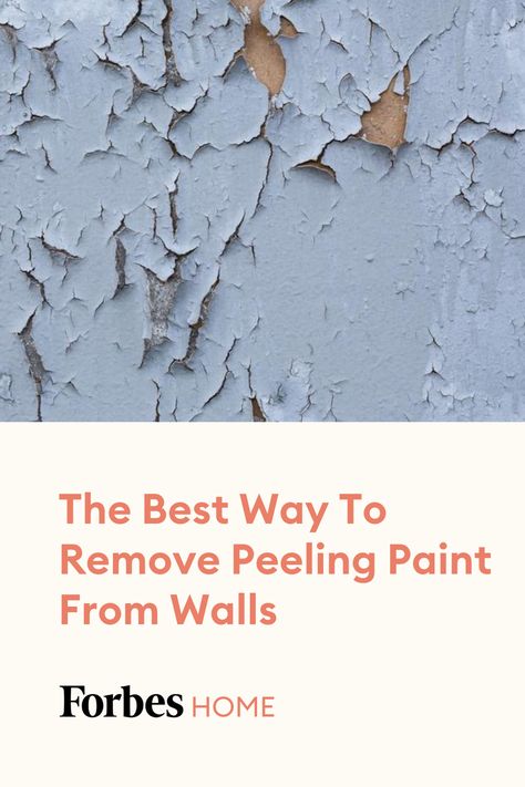 Paint Peeling Off Wall, Peeling Paint Repair, Peeling Paint In Bathroom, How To Fix Peeling Paint On Walls, Peeling Paint On Walls, Peeling Wall, Painting Over Wallpaper, Plaster Repair, Remove Wall