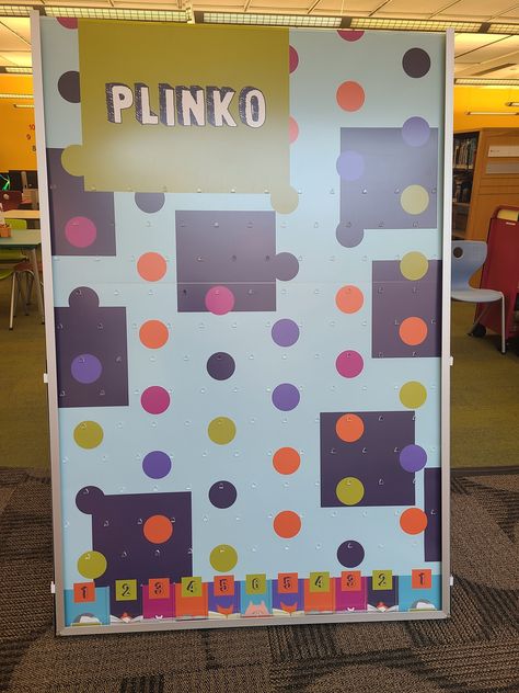 Plinko Game, Middle Childhood, Summer Reading Challenge, Summer Reading Program, Reading Program, Reading Challenge, Reading Levels, Summer Reading, Book Plates