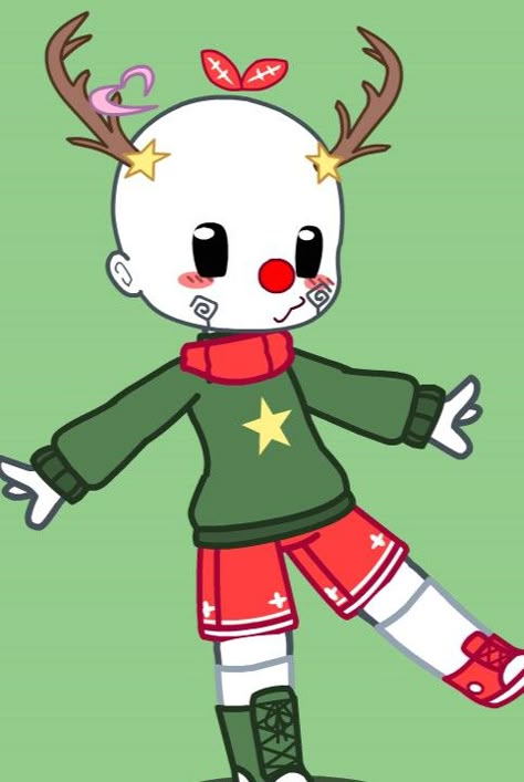 Gacha Club Christmas Outfit Ideas, Christmas Gacha Club Outfits, Christmas Outfits Drawing, Gacha Club Christmas, Gacha Club Christmas Outfits, Gacha Christmas Outfits, Gacha Christmas, White Christmas Outfit, Gacha Life Sleep Outfits