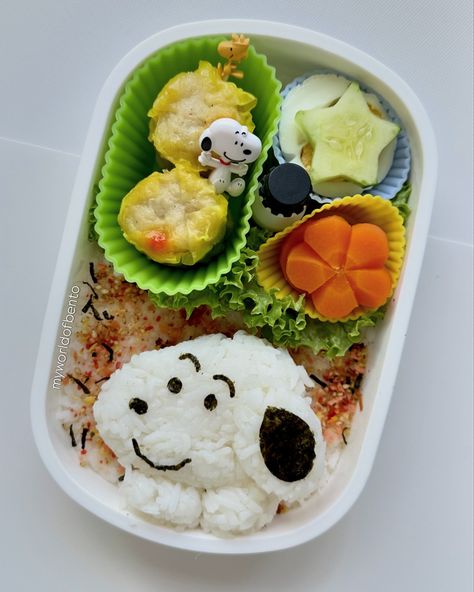 Fascinated with the popularity of Snoopy in Japan 😳🤍 It’s everywhere!🤍🖤 Snoopy is a well loved character in comics and in movies. Yes this little beagle is certainly adorable 🖤🤍 With 2 hours of sleep and all the energy left in me I was able to try my very best to make lunch and snack bento for my LO. She’s got a whole day for today but my sleep fairies are still not helping me doze off! NEED A POWER NAP, or maybe a Caffeine fix???😩😵😵‍💫☕️ ———————————————— Find simple, healthy and kawaii b... Snoopy Bento, Adorable Home Bento Box Combo, Japanese Bento Box Aesthetic, Pokemon Bento Box Lunches, Ghibli Bento Lunch Boxes, Make Lunch, Power Nap, Making Lunch, For Today