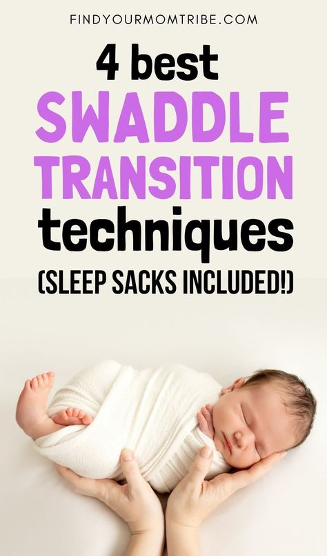 Your burrito baby is getting big and it's time to say goodbye to swaddling. Here are 4 swaddle transition techniques that will help. | How to stop swaddling your baby | transition out of swaddle | #SwaddleTransition #sleepsack #swaddle #baby #newborn #sleep #momtips #advice #firsttimemom #findyourmomtribe Swaddling Techniques, Swaddle Transition, 2 Month Baby, It's Time To Say Goodbye, Best Baby Blankets, Halo Sleep Sack, Baby Boy Cribs, Swaddle Baby, Sleep Training Baby