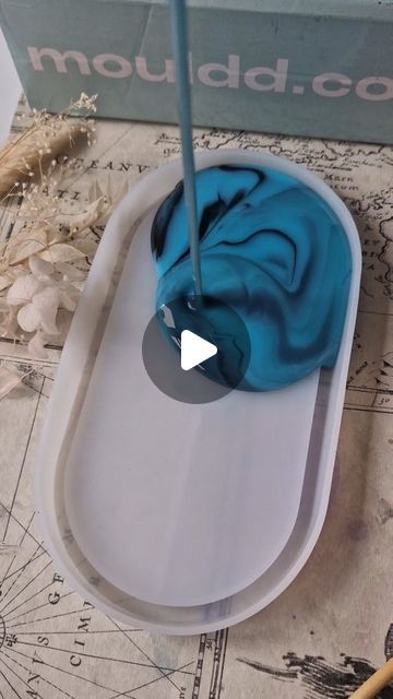 Lily Minilli on Instagram: "I am so grateful to have some amazing custom orders  I'm obsessed with this teal and black marble tray  Thank you so much for trusting me to bring your visions to life  @mouldd_resin epoxy resin and black pigment used  #teal #tealdecor #marbledecor #Lilyminilli #resincraft #resincrafts #bathroomaccessories" Black Marble Tray, Teal Decor, Marble Tray, Marble Decor, Black Pigment, I Am So Grateful, So Grateful, I Am Grateful, Black Marble