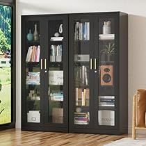 Storage Cabinets With Doors, Cabinet For Office, Food Storage Cabinet, Cabinet With Glass Doors, Metal Storage Cabinet, Storage Cabinet With Doors, Shelves Display, Metal Nightstand, Bookcase With Glass Doors