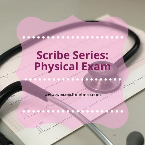 Hello! This week I discuss the breakdown of a physical exam during a medical chart. For those of you studying to become medical scribes, techs, nursing aides, nurses, physician assistants, and doctors, knowing how a medical chart works is very important for documentation, continuity of care, and billing. I discuss what you would find under each section of the chart and add some helpful sites for abbreviations! check out the link for more. #weareallmedhere #womeninmedicine #futuredoctor Medical Scribe Tips, Medical Scribe, Nursing Assessment, Pa School, Future Doctor, Medical Terminology, Physician Assistant, Life Help, Cardiology