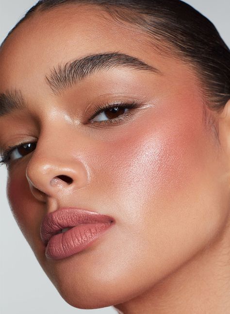 Patrick Ta Patrick Ta Not Too Much, Olive Complexion Makeup, Patrick Ta Blush, Beauty Editorial Photography, Patrick Ta Makeup, Makeup Campaign, Best Blushes, Dewy Blush, Makeup Shoot