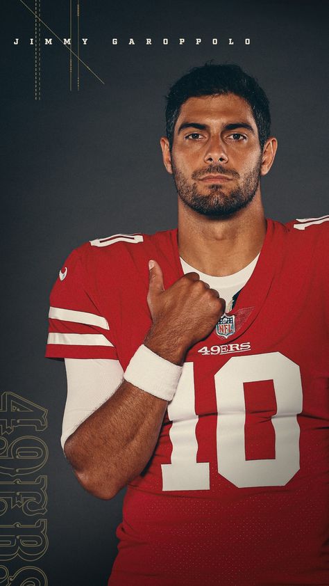 49ers Wallpaper, 49ers Images, 49ers Colors, 49ers Players, Jimmy Garoppolo, Nfl 49ers, 49ers Football, Sf 49ers, Nfl Players