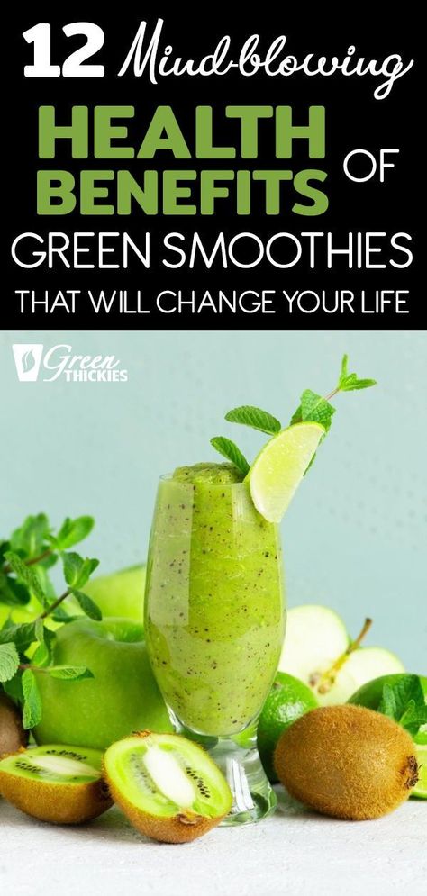 These health benefits of green smoothies will blow you away. Adding one green smoothie to your diet can totally transform your health, especially when… Benefits Of Green Smoothies, Benefits Of Smoothies, Smoothie Detox Recipes, Whole Plant Based Diet, Drop A Dress Size, Kid Friendly Smoothies, Green Smoothie Benefits, Green Thickies, Smoothie Benefits