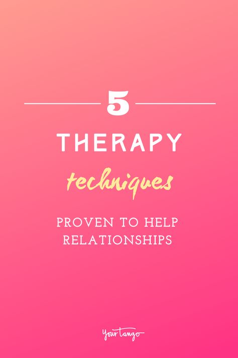 5 Therapy Techniques Proven To Save Any Relationship | YourTango Emotionally Focused Therapy, Save Relationship, Feeling Unwanted, Positive Relationship, Therapy Techniques, Relationship Therapy, How To Improve Relationship, Mindfulness Journal, Successful Relationships