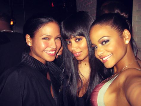 Cassie, Lauren London and Christina Milian! ♥ 90s 2000s Aesthetic, Christina Millian, Cassie Ventura, Lauren Nicole, Meagan Good, Lauren London, 2000s Aesthetic, Christina Milian, Girl Swag