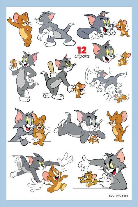 Tom and Jerry SVG Cut Files Tom And Jerry Baby, Tom And Jerry Photos, Desenho Tom E Jerry, Tom And Jerry Pictures, Tom And Jerry Wallpapers, Tom Et Jerry, Tom And Jerry Cartoon, Tom Y Jerry, Cat And Mouse