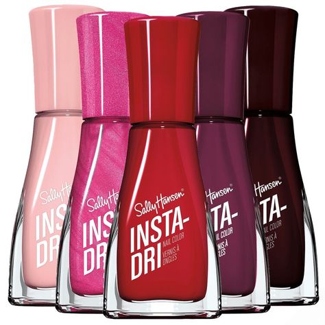 Sally Hansen Insta Dri Colors, Sally Hansen Insta Dri, Color Change Nail Polish, Color Changing Nails, Sally Beauty, Nail Polish Collection, Beauty Nail, Nail Polish Strips, Sally Hansen