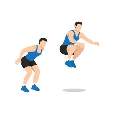 Man doing Bench hops. Box jumps. Bench jump over. Sport exersice. Flat vector illustration isolated on white background 8572965 Vector Art at Vecteezy Jumping Pictures, Tuck Jumps, Box Jumps, Flat Vector Illustration, Flat Vector, Cityscape Photos, Logo Banners, Back To Basics, Marketing Design