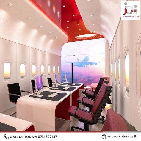 Our wings fly high! Experience the excellence of our Interior Designing at the Air Asia corporate office, Sri Lanka.  #jninteriors #interiordesigning #airasia #corporateoffice #bestdesign #moderninteriors #architecture #commercialspaces #smartdesigns #colombo #srilanka Airline Office Interior Design, Tourism Company Interior Design, Travel Office Interior Ideas, Travel Agency Office Design Interiors, Travel Agency Decoration, Airline Office, Office Cabin Design, Office Reception Design, Small Office Design Interior