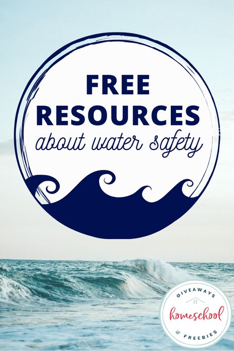 FREE Resources About Water Safety #watersafety #watersafetyprintables #hsgiveaways Water Safety Activities, Safety Worksheets, Safety Activities, How To Be Smart, Free Homeschool Curriculum, Safety Message, Homeschool Freebies, Free Bible Study, Reading Club