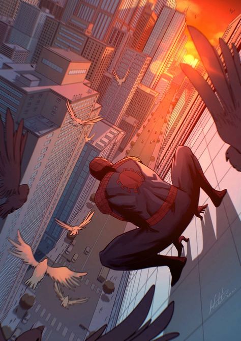 Spiderman 4, Comic Book Art Style, Spectacular Spider Man, Spider Art, Spiderman Artwork, Marvel Spiderman Art, Ultimate Spiderman, Superhero Wallpaper, Man Wallpaper