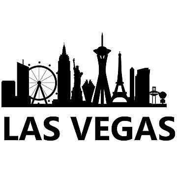 Las Vegas Tattoo Stencil, Las Vegas Images, Money Design Art, Silhouette Background, Building Silhouette, Vegas Tattoo, Vegas Skyline, City Skyline Silhouette, Las Vegas Party