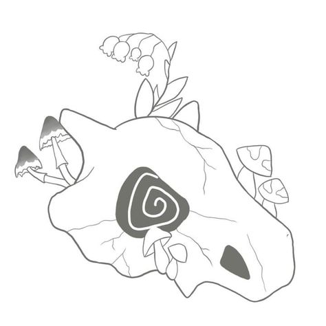 Cubone Skull, Wild Plants, Breath Of The Wild, User Profile, Tattoo Inspo, Skull Tattoo, The Wild, Tattoo Ideas, Pokemon