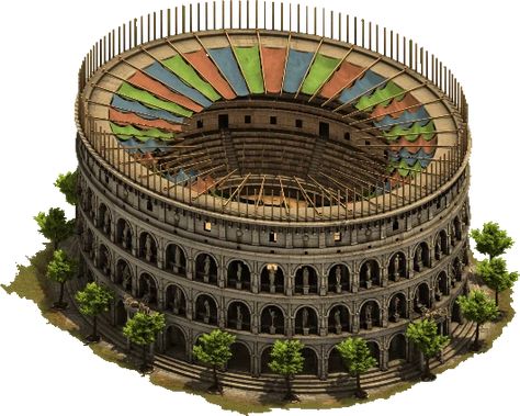 Colosseum | Forge of Empires Wiki | Fandom Masonic Ritual, Forge Of Empires, Squaring The Circle, Bravest Warriors, The Colosseum, Iron Age, Place Of Worship, Ancient Rome, Ancient Greece