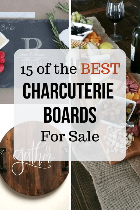 Charcuterie is a fun and easy way to entertain, but first you need a beautiful board. Here are 15 of the BEST charcuterie boards for sale online!! Check them out! #charcuterie #appetizers #charcuterieboards Best Boards For Charcuterie, Charcuterie Board For Sale, Charcuterie Appetizers, Holiday Friends, Favorite Christmas Recipes, Appetizers For A Crowd, Crowd Pleasing Recipes, Treats Recipes, Dinner Party Menu