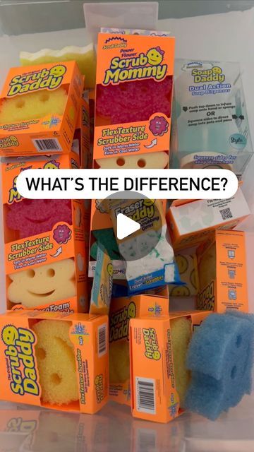 Scrub Mommy Sponge, Scrub Daddy Cleaning, Scrub Mommy, Mommy Hacks, Texture Material, Organization Tips, Bathtubs