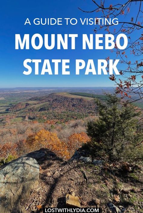 Are you looking for the best views in Arkansas? Mount Nebo State Park offers incredible views of the Arkansas River Valley and some of the best hiking trails in Arkansas. It’s the perfect place to camp in Arkansas, hike in Arkansas or just enjoy the views. Add Mount Nebo and the Mount Nebo Rim Trail to your Arkansas bucket list! Arkansas Travel Guides | The Best Hiking in Arkansas Arkansas Camping, Mount Nebo, Arkansas Vacations, Arkansas Travel, Hot Springs National Park, Fall Hiking, Road Trip Planning, River Valley, Best Hikes