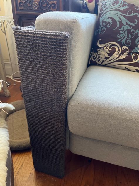 Amazon.com : Sofa-Scratcher Squared' Cat Scratching Post & Couch-Corner/Furniture Protector (Ivory) : Pet Supplies Diy Cat Scratcher, Corner Furniture, Cat Ideas, Cat Scratching Post, Cat Scratcher, Scratching Post, Furniture Protectors, Cat Scratching, Pet Supplies