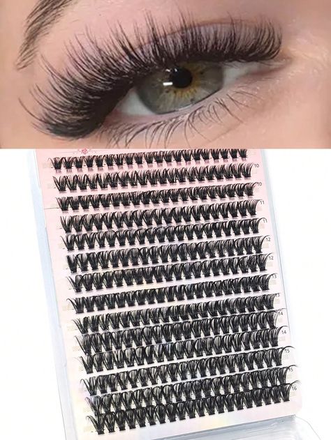 280 pièces/200 pièces Faux cils individuels en amas 40D mélangés aux cils naturels, courbure D 0,07 mm, noir mat, doux, 9-16 mm, imitation vison, extension de cils en amas DIY (200 pièces 40D-D / 200 pièces 30D 9-16 mm mélangés)     Fibre chimique  Cils en grappe   Beauty Tools, size features are:Bust: ,Length: ,Sleeve Length: Eyelashes Cluster, Extension Lashes, Eyelash Clusters, Individual Lash Extensions, Cluster Lashes, Individual Eyelash Extensions, Cherry Blossom Print, Eyelash Extension Kits, Eyelash Sets