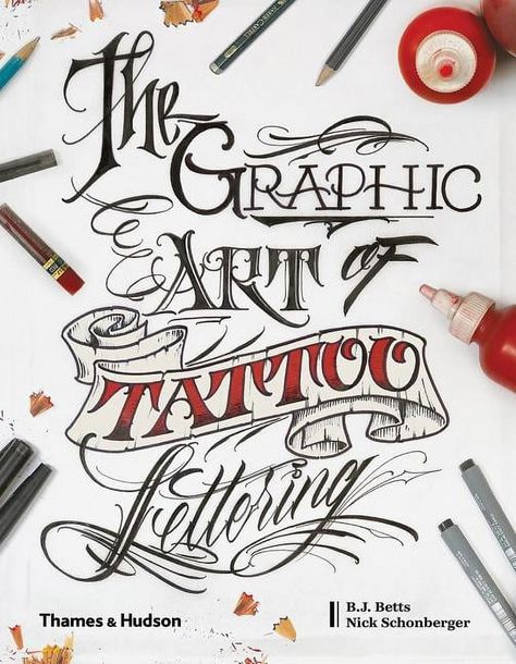 Arrives by Wed, Dec 20 Buy Graphic Art of Tattoo Lettering: A Visual Guide to Contemporary Styles and Designs (Hardcover) at Walmart.com H Tattoo, Lettering Styles Alphabet, Tattoo Lettering Styles, Mark Tattoo, Tattoo Lettering Fonts, Tattoo Magazines, Book Letters, Letter Form, Lettering Styles