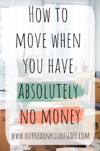 How to move when you have absolutely no money? Its a question we ask ourselves or google. Let me show you what we did to move with little to no money. Home Budget Ideas, Apartment Budget Saving Money, How Much Money To Save For An Apartment, Budget To Move Out, How To Save Money To Move Out, Moving Savings Plan, Budgeting To Move Out, Saving Money To Move Out, Moving Across States