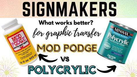 Attention Sign makers! Mod Podge vs. Polyacrylic for graphic transfer. This is a full tutorial comparing the 2 products to see what will work best for transferring graphics or photos to your signs. Follow link for full tutorial. Attention Sign, Mod Podge Projects, Mod Podge Crafts, Wooden Signs Diy, Decoupage Diy, Computer Paper, Sign Maker, Modge Podge, Fun Activities For Kids