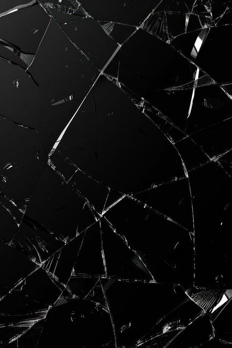 Shattered glass dark background | free image by rawpixel.com / Jo Glass Background For Editing, Shattered Glass Background, Broken Background For Editing, Shattered Glass Aesthetic, Shattered Glass, Awesome Designs, Wallpaper Black, Broken Glass, Aesthetic Things