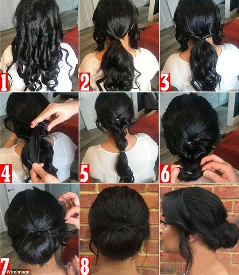 Lower Bun Hairstyles, Meghan Markle Hair, Messy Hair Tutorial, Hairstyle Examples, Hair Bun Tutorial, Messy Bun Hairstyles, Hair Perfume, Hair Dye Colors, Wedding Hair And Makeup