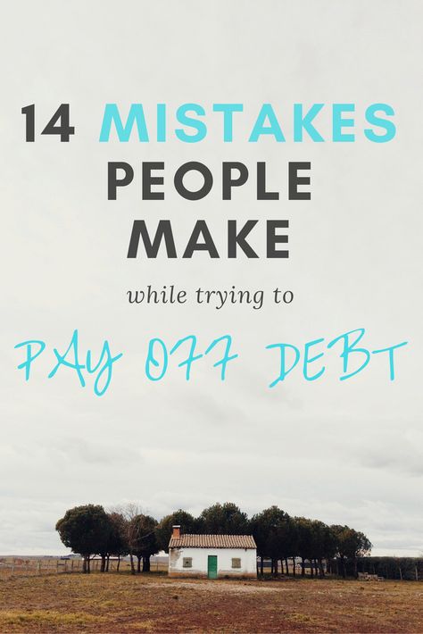 Common mistakes people make while trying to pay off debt// get out of debt & personal finance Debt Payoff Printables, Paying Off Debt, Credit Debt, Paying Off Student Loans, Debt Settlement, Paying Off Credit Cards, Debt Repayment, Pay Off Debt, Out Of Debt