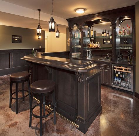 15 Astonishing Traditional Home Bars For Your Daily Inspiration Basement Bar Design, Basement Bar Designs, Home Bar Design, Wine Cellar Design, Cellar Design, Home Bar Designs, Bar Room, Basement Bar, Mobile Bar