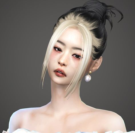 Sims 4 Jennie, The Kunstwollen, Jennie Hair, Sims 4 Cc, The Sims 4, The Sims, Sims 4, Avatar, Hair