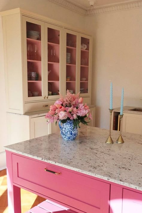 Scandi Interior, Scandi Interiors, Sculptural Furniture, Bamboo Furniture, Pink Kitchen, Moving House, World Of Interiors, Interior Trend, Pink Accents