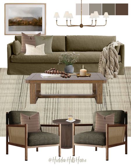 Green And Brown Leather Living Room, Modern Living Room With Dark Brown Couch, Green Living Room Mood Board, Olive Sofa Living Room Ideas, Dark Green Sofa Living Room Ideas, Dark Green Couch Living Room Ideas, Olive Green Sofa Living Room Ideas, Olive Green Couch Living Room Ideas, Olive Green Couch