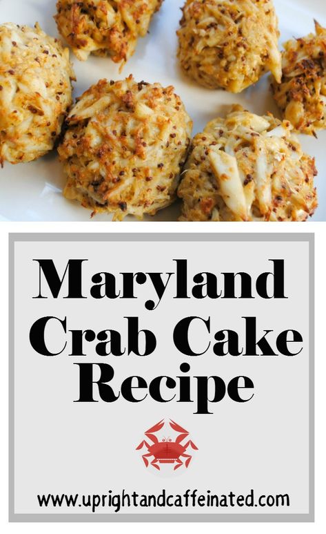 Maryland Crabcake Recipe, Maryland Crab Cakes Recipe, Crab Cakes Recipe Best, Crab Recipes Easy, Baltimore Crab Cakes, Baked Crab Cakes, Maryland Style Crab Cakes, Crab Cakes Recipe, Crab Cake Recipes