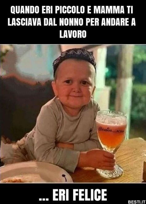 QUANDO ERI PICCOLO E MAMMA | BESTI.it - immagini divertenti, foto, barzellette, video Humor, Memes, Humour