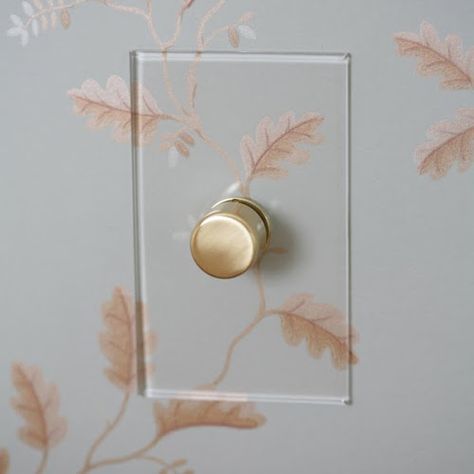 Aesthetic Light, Light Switch Cover, Decorative Hardware, Wall Plate, Tiny Homes, Light Switch, Architecture Details, Interior Details, Plates On Wall