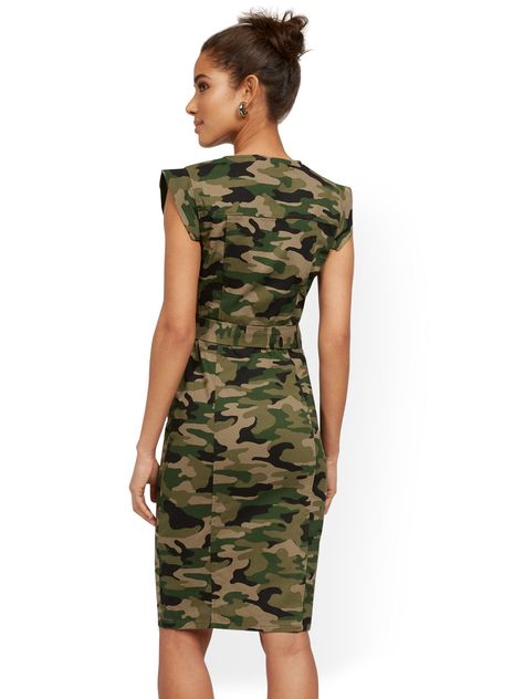 Camo dress outfit