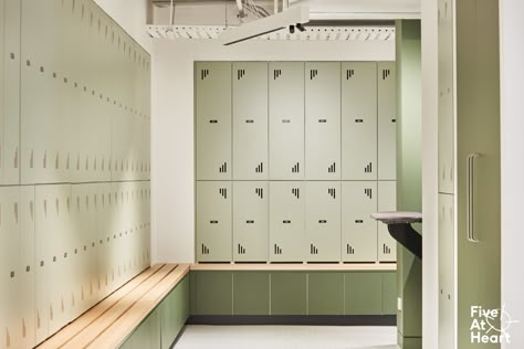 Maximus Yoga Locker Room, School Locker Room Design, Womens Locker Room Design, Small Locker Room, Castlemartyr Resort, Locker Room Design, Staff Lockers, Ironing Station, Door Locker