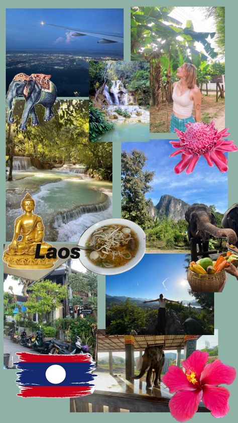 My favorite pics from my trip to laos Laos Aesthetic, Artsy Aesthetic, My Trip, East Asia, Asia Travel, Southeast Asia, Laos, My Favorite, Travel