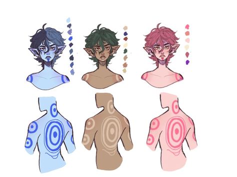 these were the colour options, pink would be fire, blue a water mage, green a shapeshifter #shapeshifter #oc #design #palette #art Blue Fire Character Design, Lava Oc, Storm Character Design, Oc Species Ideas, Shapeshifter Character Design, Elemental Oc, Mage Oc, Shapeshifter Oc, Water Mage