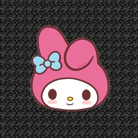 my melody Easy My Melody Drawing, Sanrio Icons My Melody, Sanrio Stickers My Melody, My Melody Pumpkin Painting, My Melody Drawing Easy, Mymelody Drawing, My Melody Stickers Printable, Sanrio My Melody Icon, Sanrio Chibi